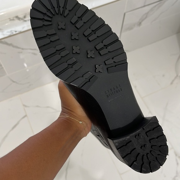 Black Stuart Weitzman Cinch Boot - Picture 3 of 6